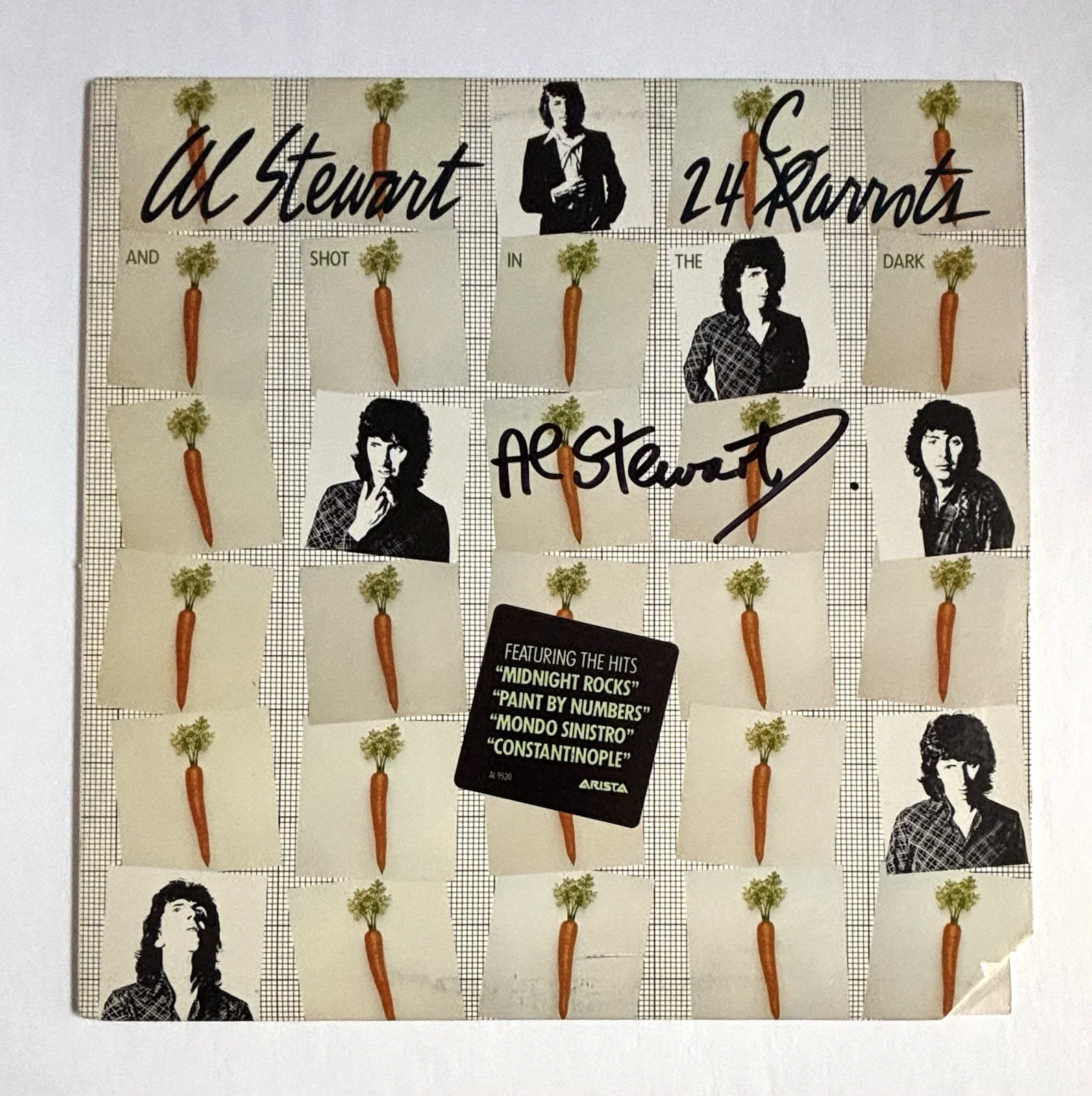 AL STEWART Signed 24 CARROTS LP Vinyl Album PSA DNA COA Year Of The Cat, изображение 2