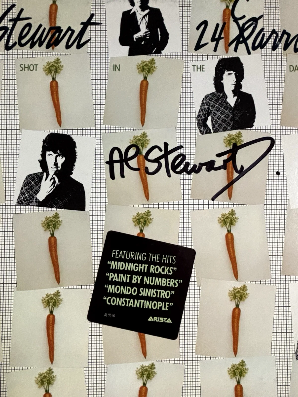 AL STEWART Signed 24 CARROTS LP Vinyl Album PSA DNA COA Year Of The Cat, изображение 3