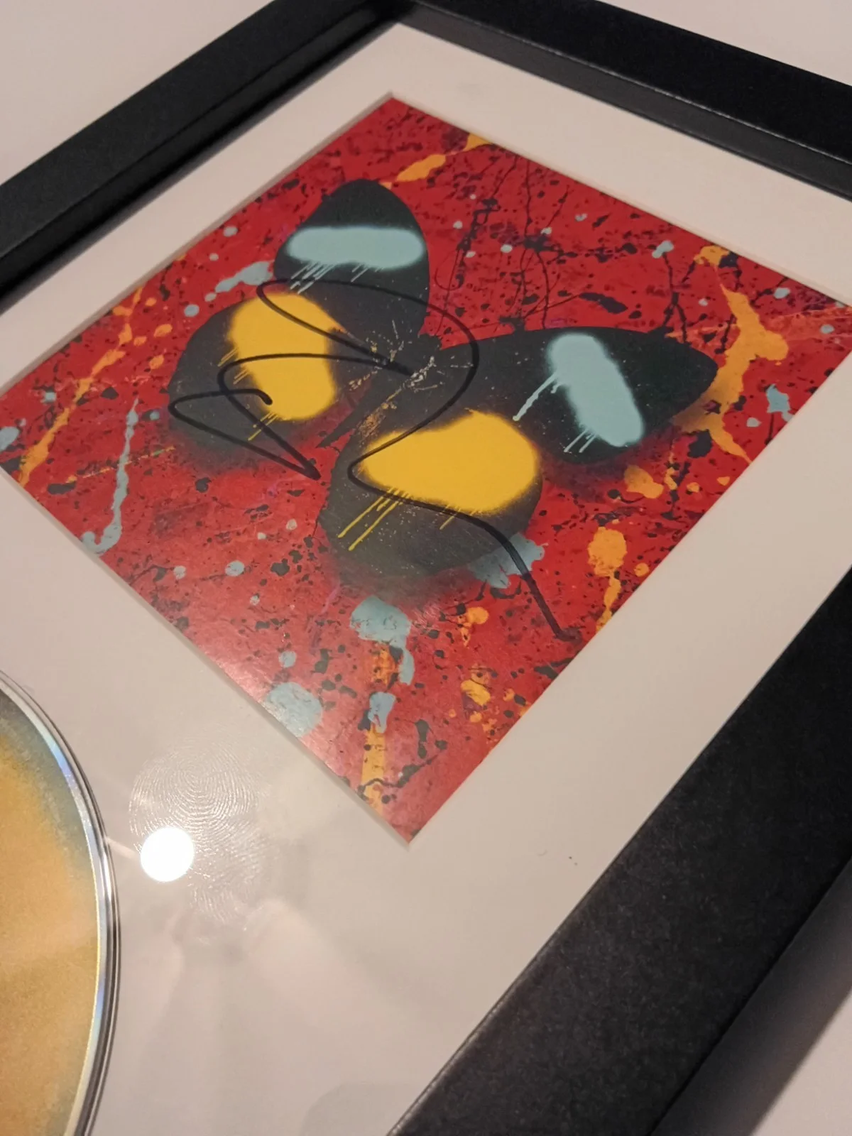 Ed Sheeran Overpass Graffiti Signed CD Exclusive Studio Framed, image 3