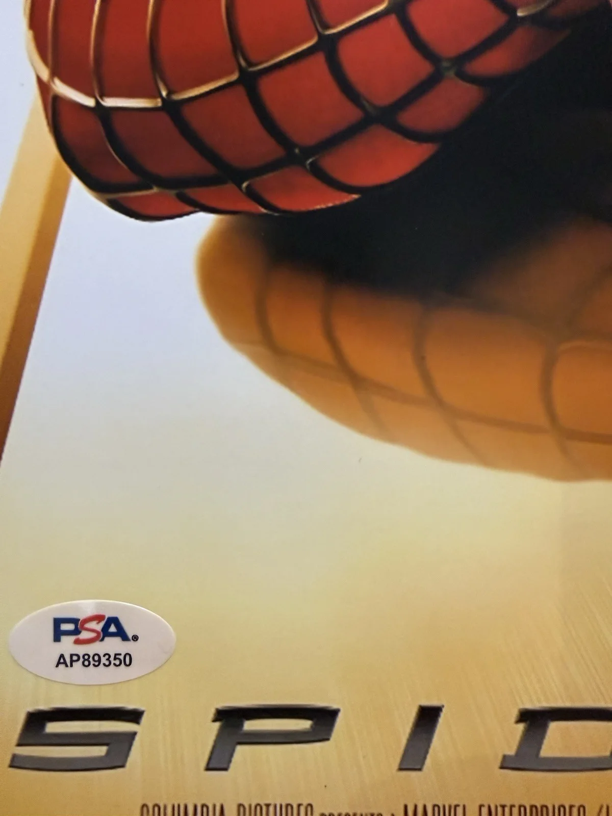Tobey Maguire — Tobey Maguire Autograph Signed 11x17 Spider-Man Poster Photo PSA COA, image 3