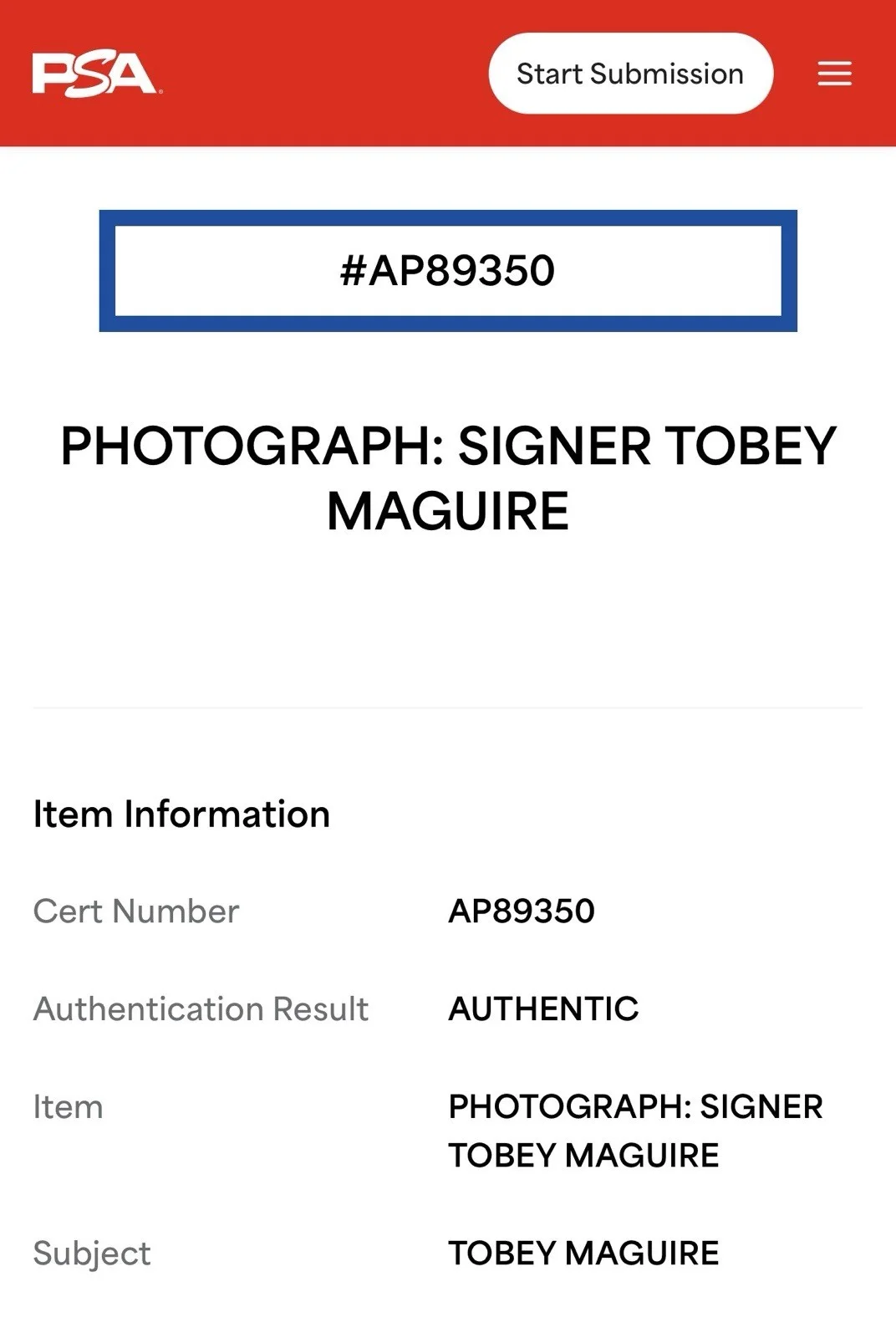 Tobey Maguire — Tobey Maguire Autograph Signed 11x17 Spider-Man Poster Photo PSA COA, image 4