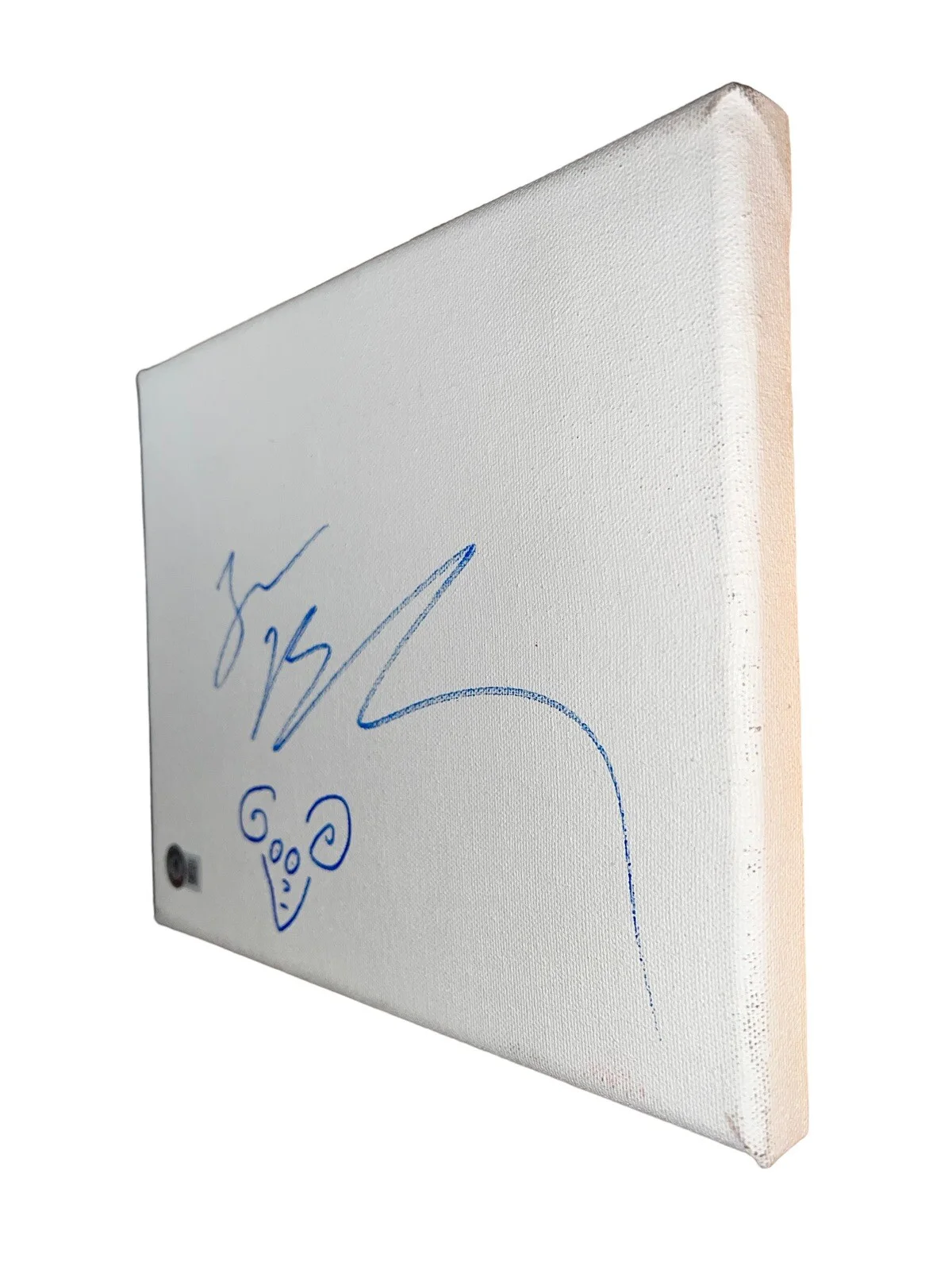 Jack Black — RARE JACK BLACK SIGNED 8x10 CANVAS SKETCH TENACIOUS D 1/1 AUTOGRAPH BECKETT, image 5