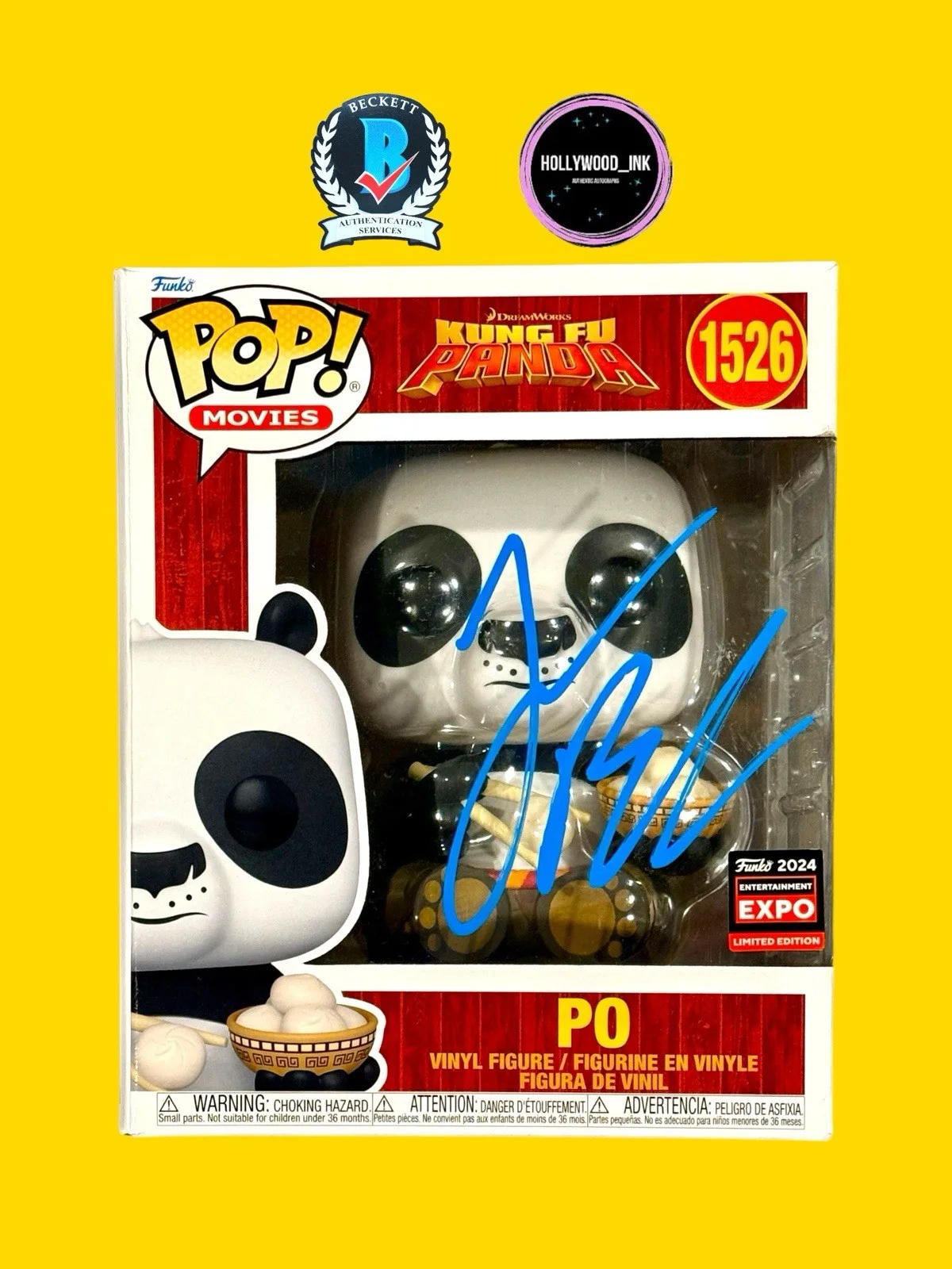 Jack Black — JACK BLACK SIGNED PO JUMBO FUNKO AUTOGRAPH POP 2024 LTD EDIT. BECKETT BQ95557, image 2