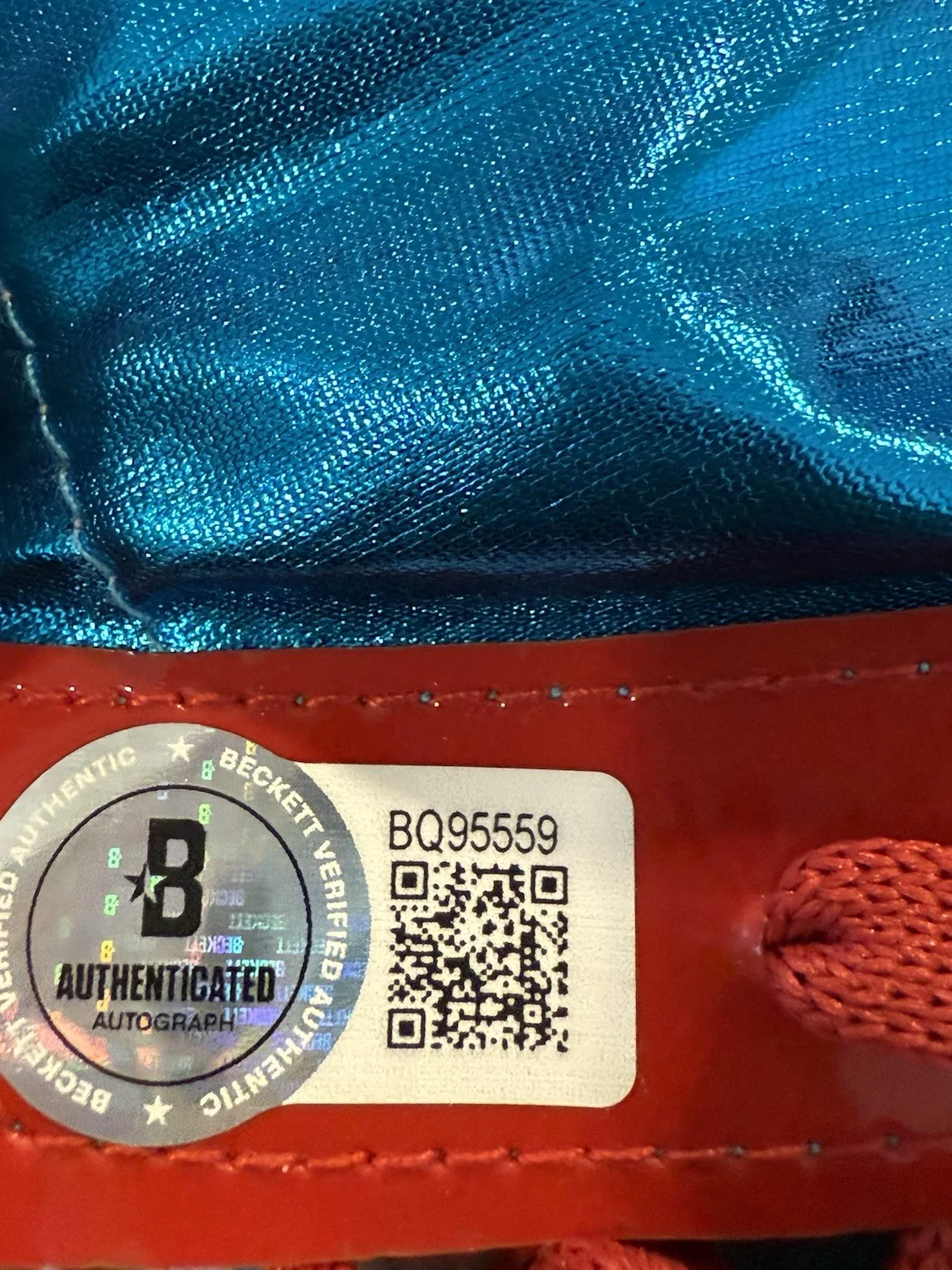 Jack Black — JACK BLACK SIGNED NACHO LIBRE MASK AUTOGRAPH BECKETT BQ95559 + EXACT PROOF, image 4
