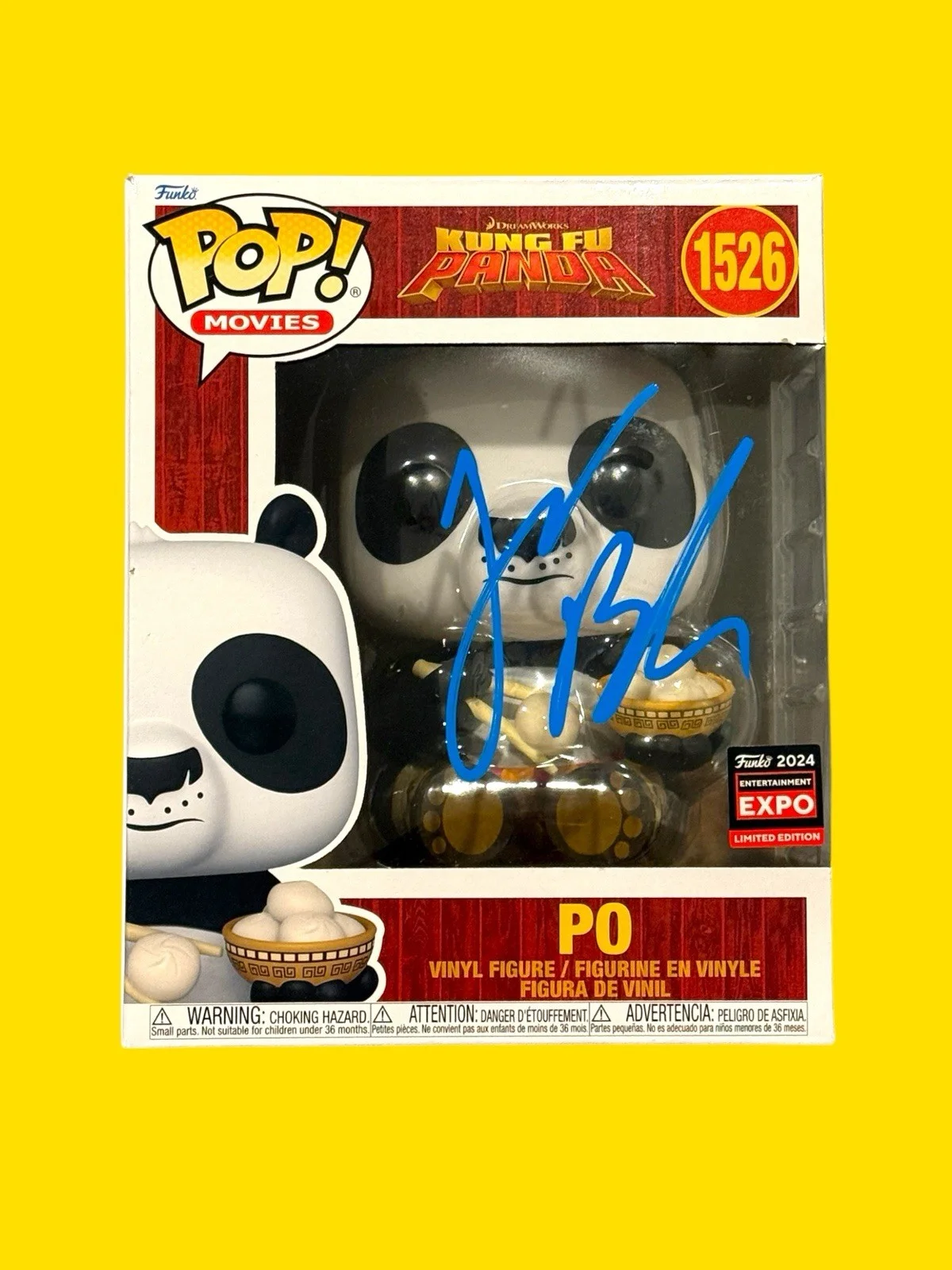 Jack Black — JACK BLACK SIGNED PO JUMBO FUNKO AUTOGRAPH POP 2024 LTD EDIT. BECKETT BQ95558, image 2