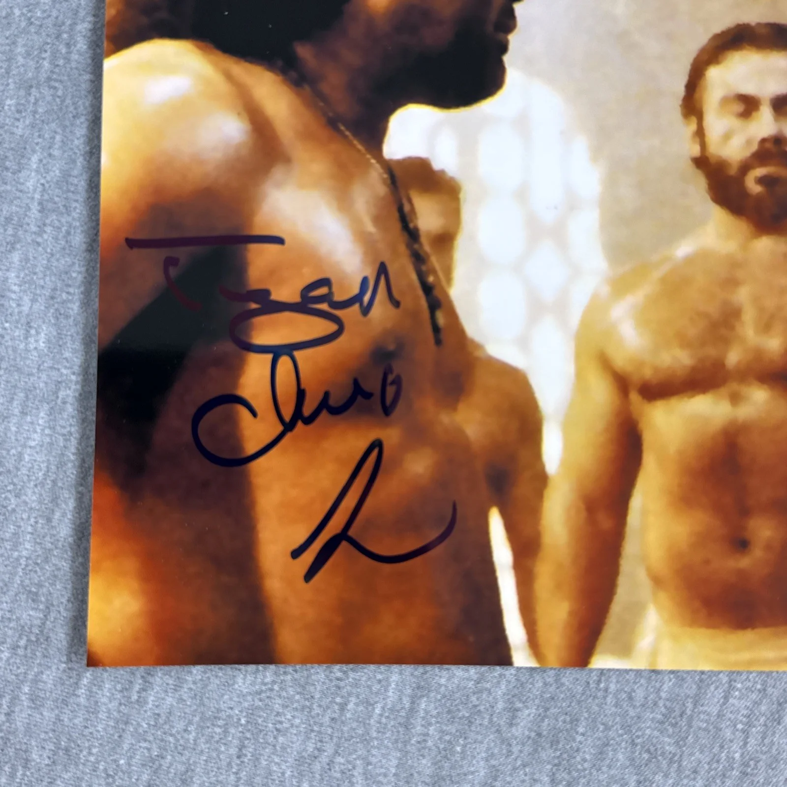 Tiger Chung Lee — Tiger Chung Lee Red Heat Movie Schwarzenegger Photo Signed Auto 8"x10", изображение 2