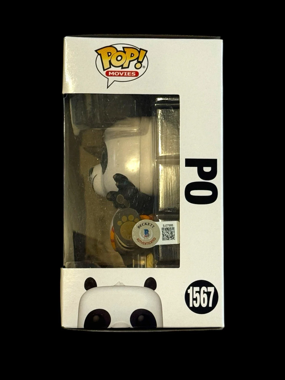Jack Black — JACK BLACK SIGNED PO AUTOGRAPH KUNG FU PANDA FUNKO 1567 BECKETT BJ07886, изображение 2