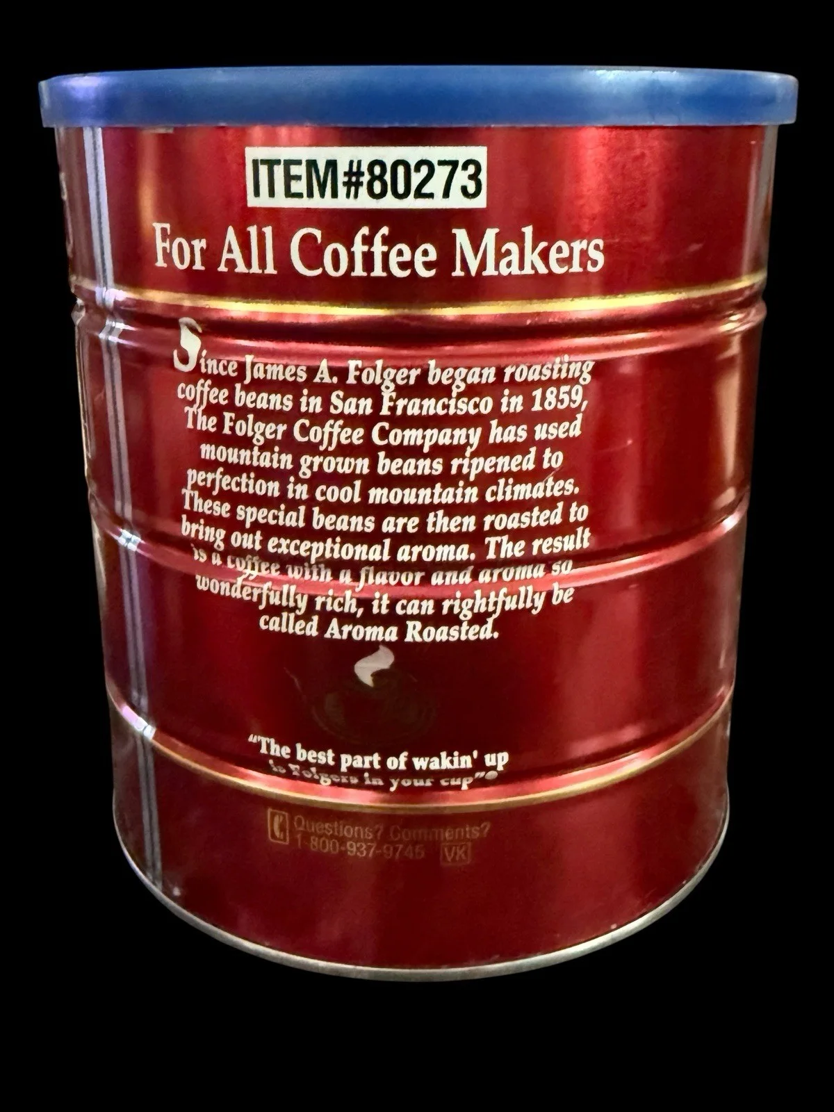 Steve Buscemi — STEVE BUSCEMI SIGNED THE BIG LEBOWSKI PROP FOLGERS CAN PSA AUTHENTICATION (A, image 4