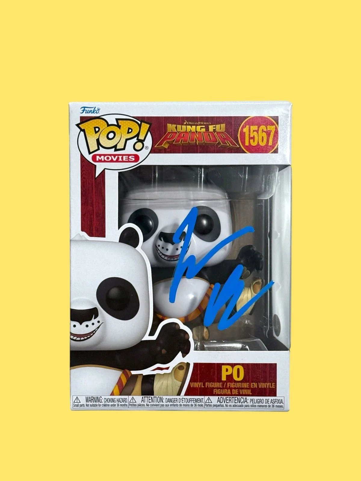 Jack Black — JACK BLACK SIGNED PO AUTOGRAPH KUNG FU PANDA FUNKO 1567 JSA CE43858, image 2