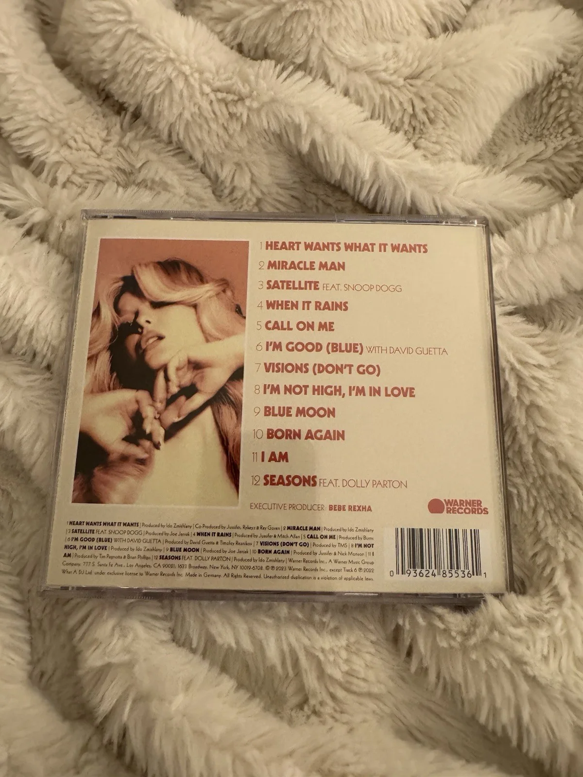 Bebe Rexha SIGNED “Bebe” CD, image 3