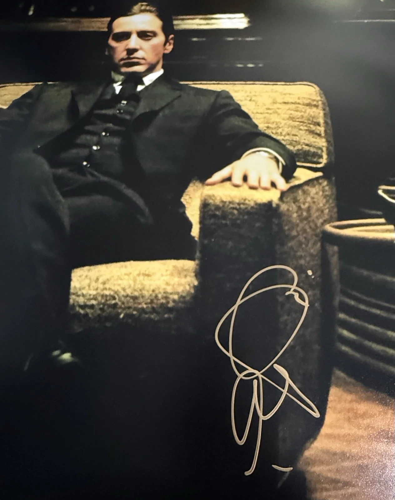 Al Pacino — AL PACINO SIGNED THE GODFATHER 16x20 AUTOGRAPH PHOTO BECKETT BT55302+EXACT PROOF, изображение 2