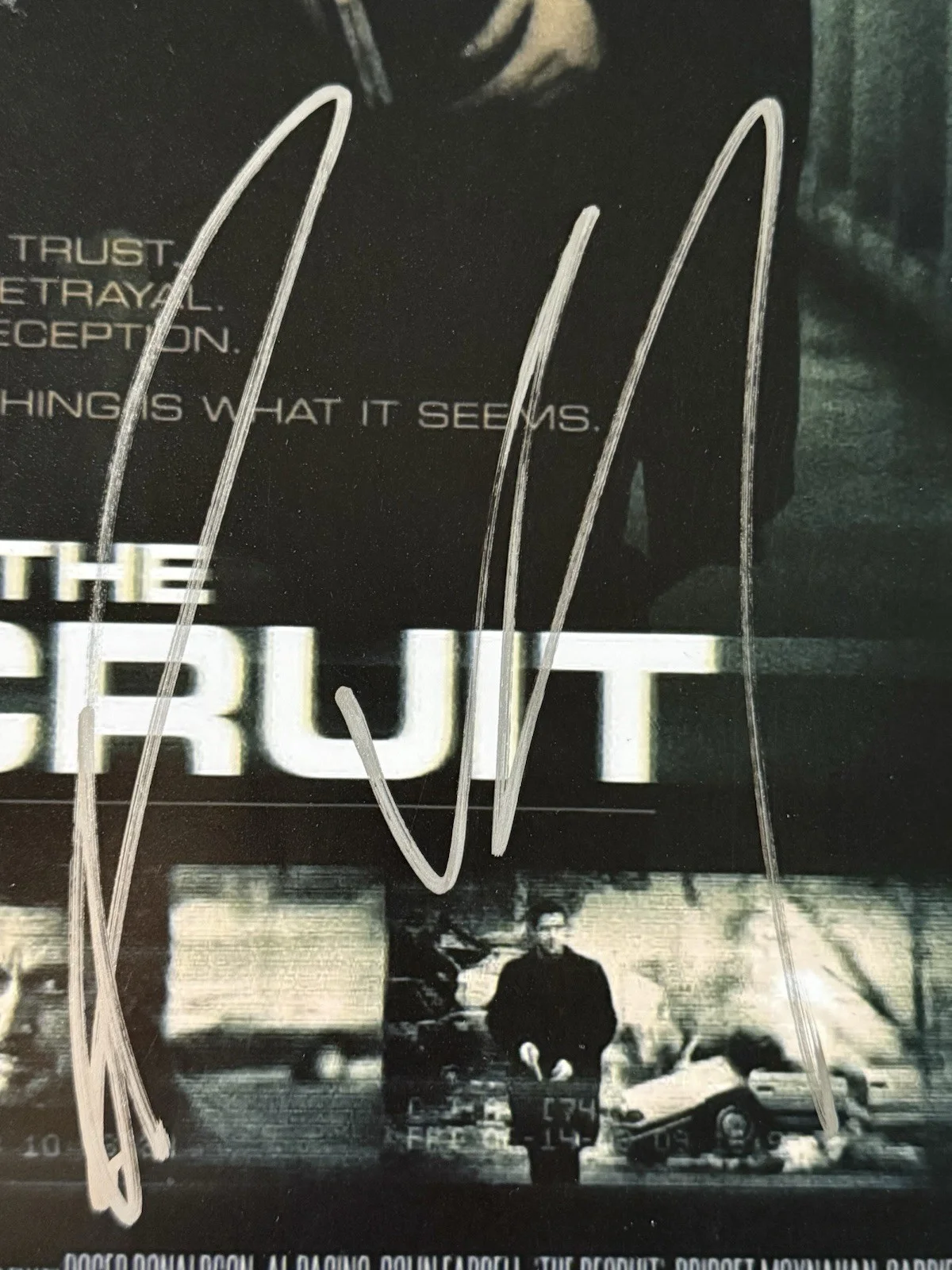 Al Pacino — AL PACINO SIGNED THE RECRUIT 12x18 AUTOGRAPH PHOTO GODFATHER PSA AP47132, изображение 2
