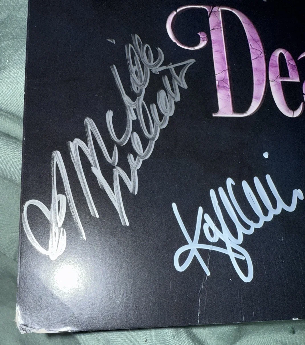 Death Becomes Her Writers+ Hilty Simard Williams Broadway Musical Signed Poster, изображение 3