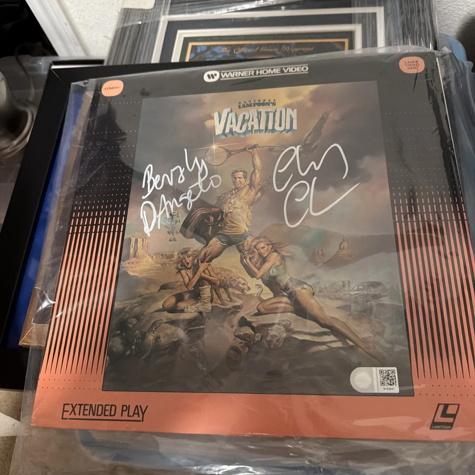 National Lampoons Vacation Dual Signed Lo Away Certified, изображение 2