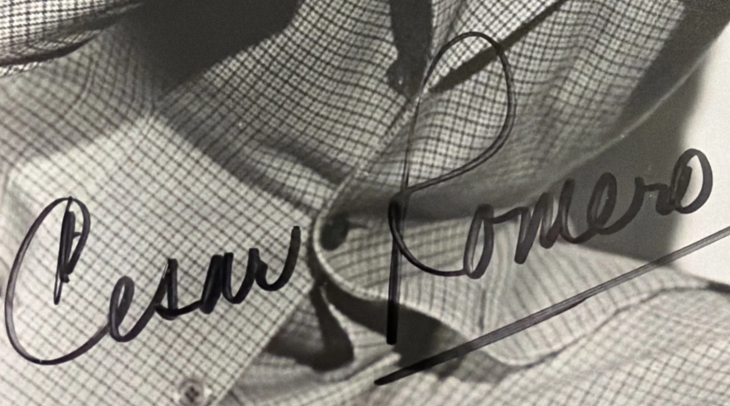 Cesar Romero — Cesar Romero Joker Batman Signed 8x10 Photo Auto IAA COA, изображение 2