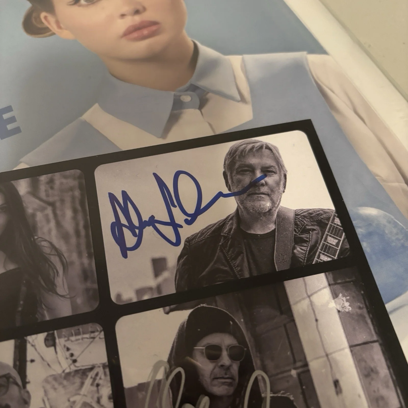 Envy Of None New Sealed Vinyl & Signed Postcard Alex Lifeson of Rush Autograph, изображение 2