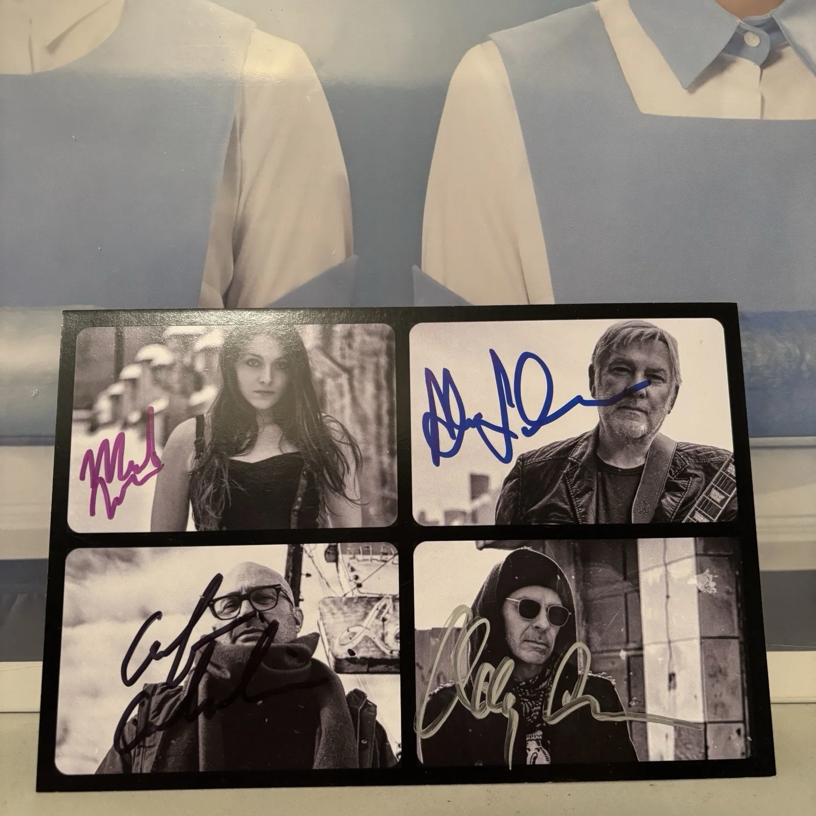 Envy Of None New Sealed Vinyl & Signed Postcard Alex Lifeson of Rush Autograph, изображение 3