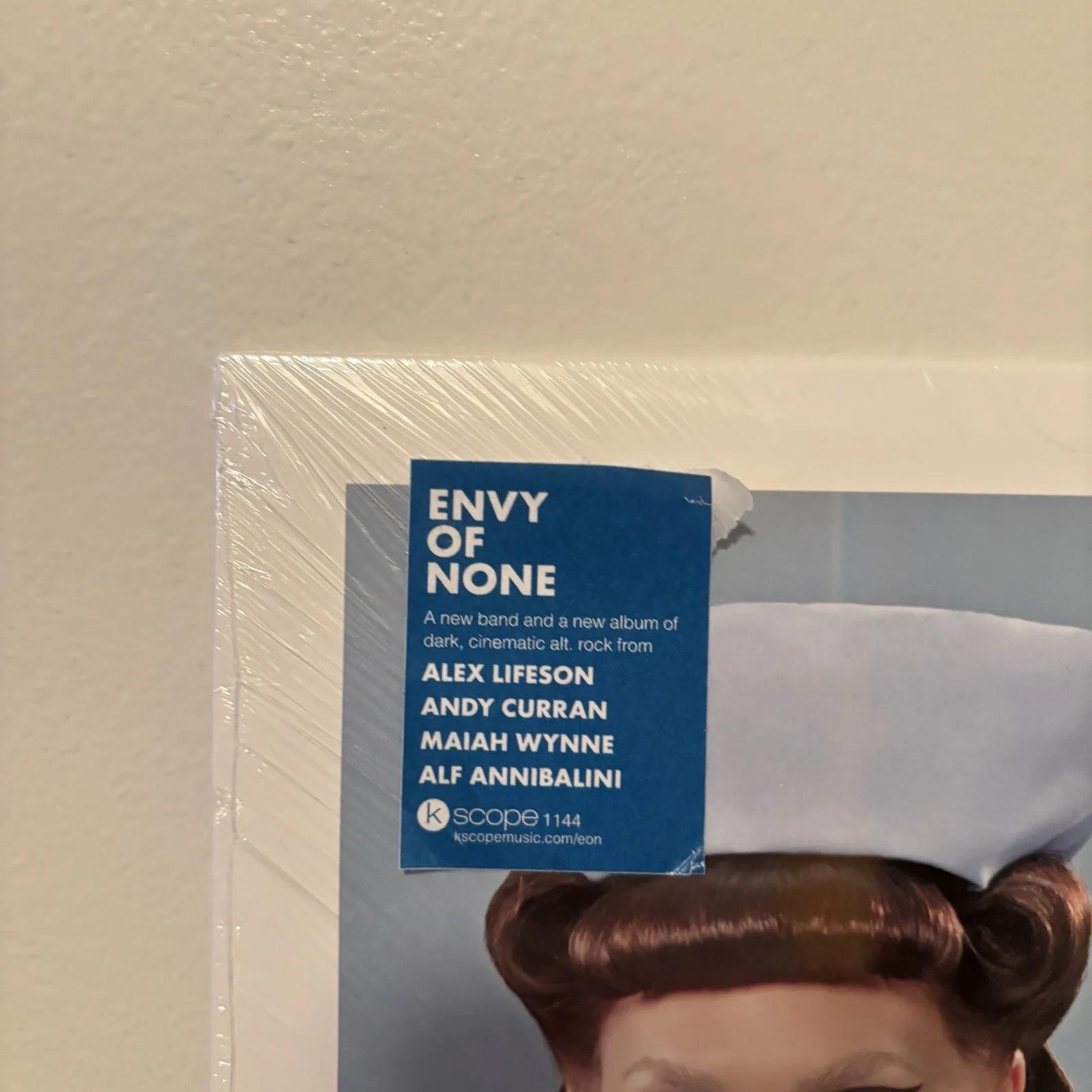 Envy Of None New Sealed Vinyl & Signed Postcard Alex Lifeson of Rush Autograph, изображение 5