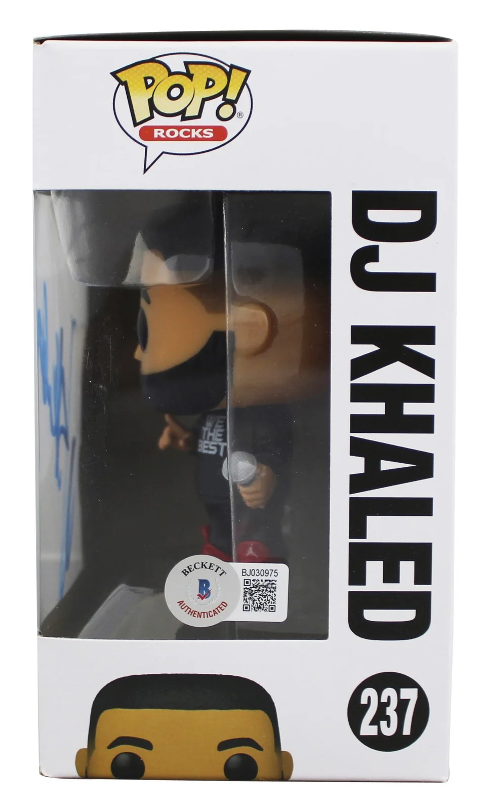 D.J. Khaled — D.J. Khaled Authentic Signed D.J. Khaled #237 Funko Pop Vinyl Figure BAS, image 3