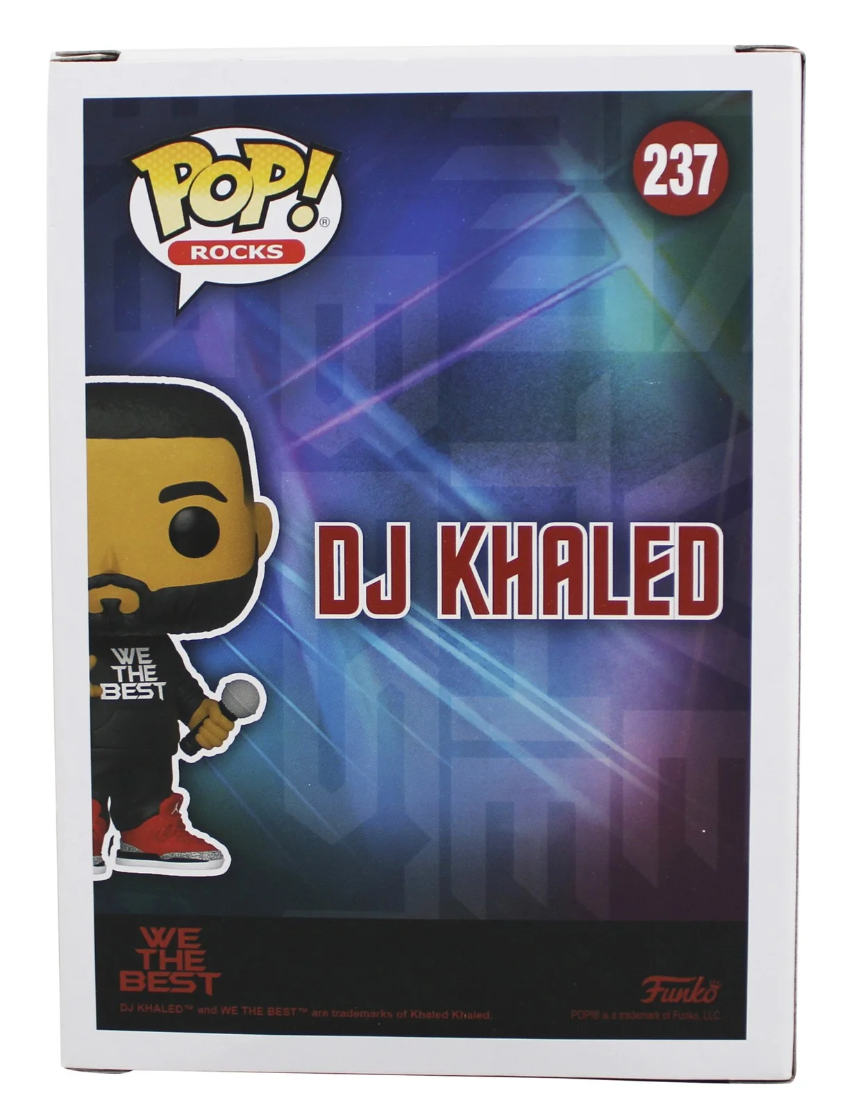 D.J. Khaled — D.J. Khaled Authentic Signed D.J. Khaled #237 Funko Pop Vinyl Figure BAS, image 4