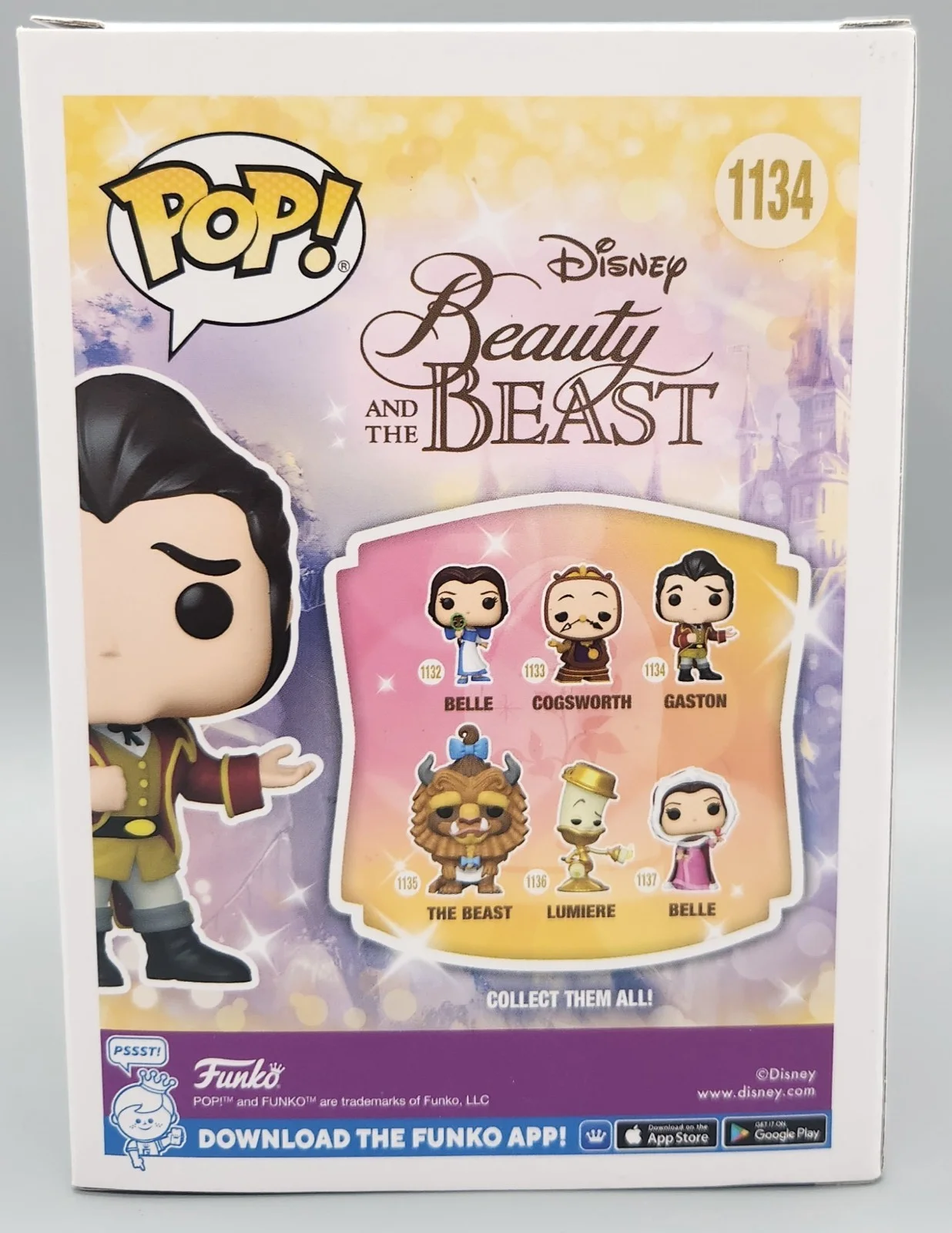 Richard White — Signed Richard White Gaston Beauty And The Beast 1134 Funko Pop OC Celebrity COA, изображение 3