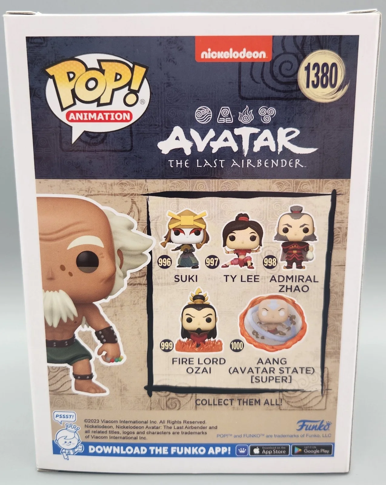 Andre Sogliuzzo — Funko Pop Avatar The Last Airbender King Bumi #1380 Signed Andre Sogliuzzo JSA, image 3