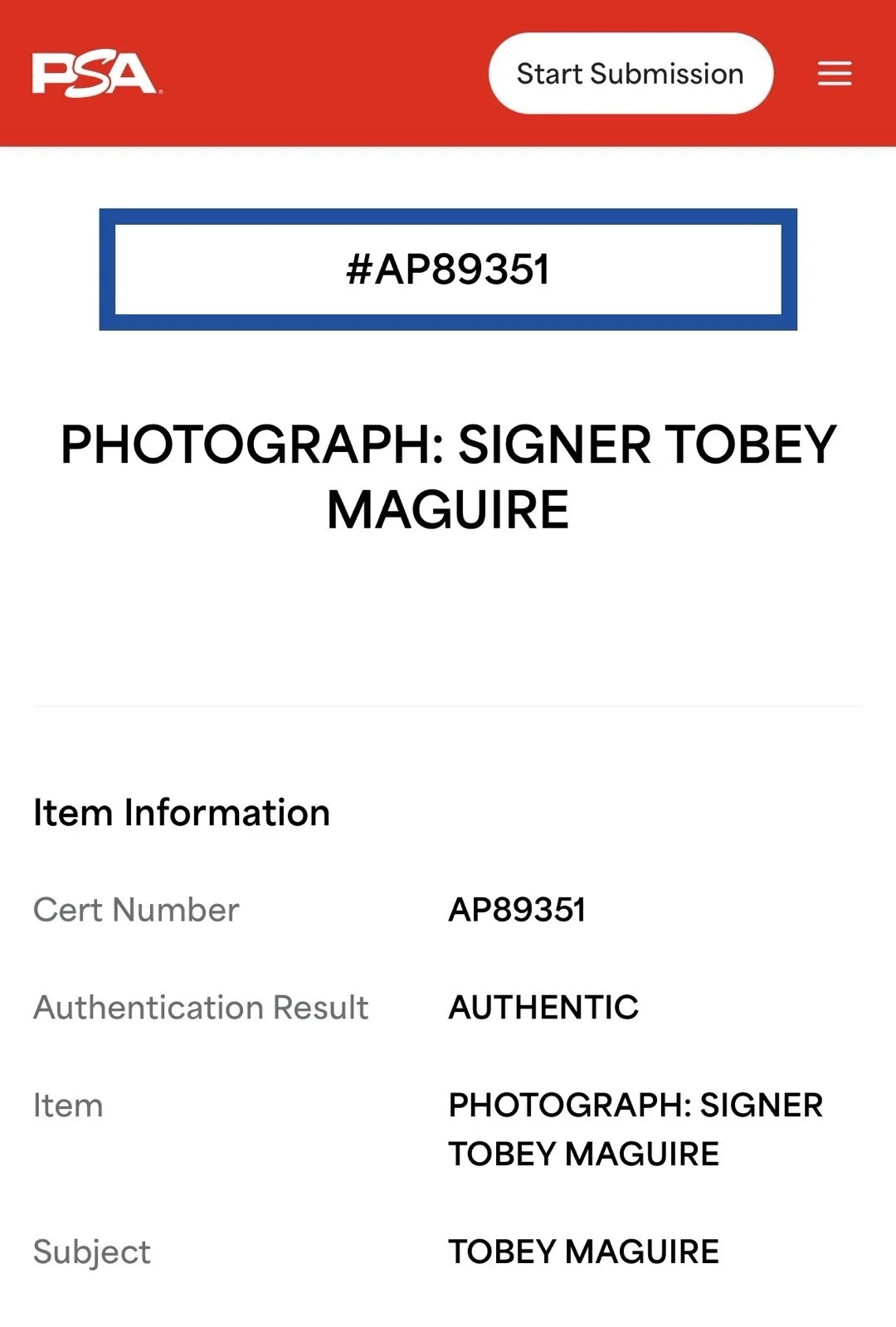 Tobey Maguire — Tobey Maguire Autograph Signed 11x17 Spider-Man Poster Photo PSA COA, изображение 4