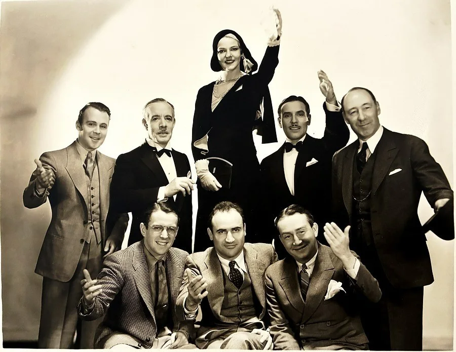 Cast — ALWAYS GOODBYE Vintage 1931 Movie Cast & Directors Signed Photo Elissa Landi + 7, изображение 2