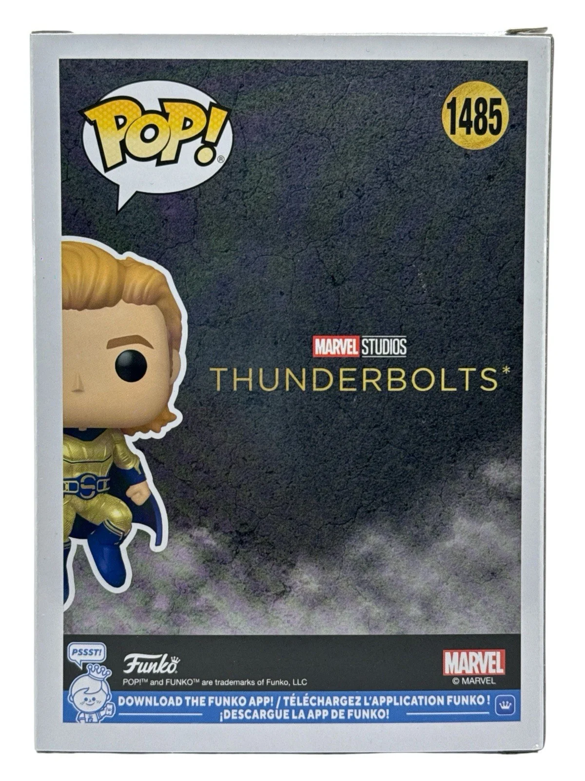 Lewis Pullman — Lewis Pullman Autograph Signed Thunderbolts Sentry Funko Pop PSA COA, image 2