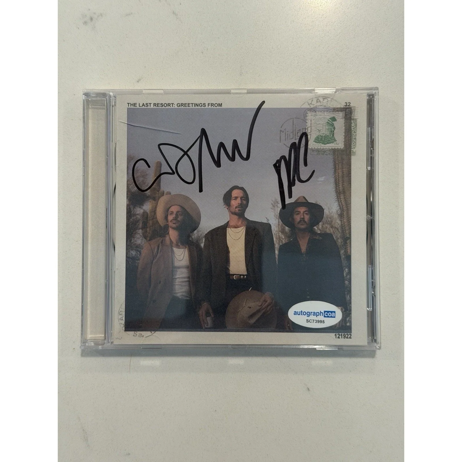 Midland The Last Resort: Greetings From Signed CD Autographed COA #1, image 3