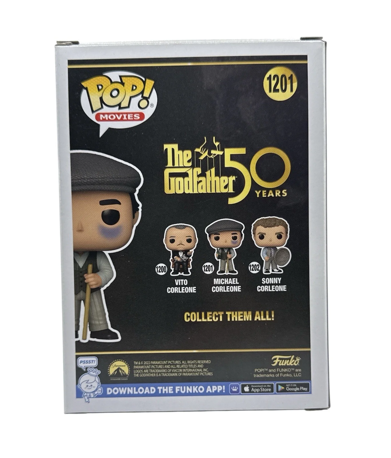 Al Pacino — Al Pacino Autograph Signed The Godfather Michael Corleone Funko Pop with PSA COA, изображение 2