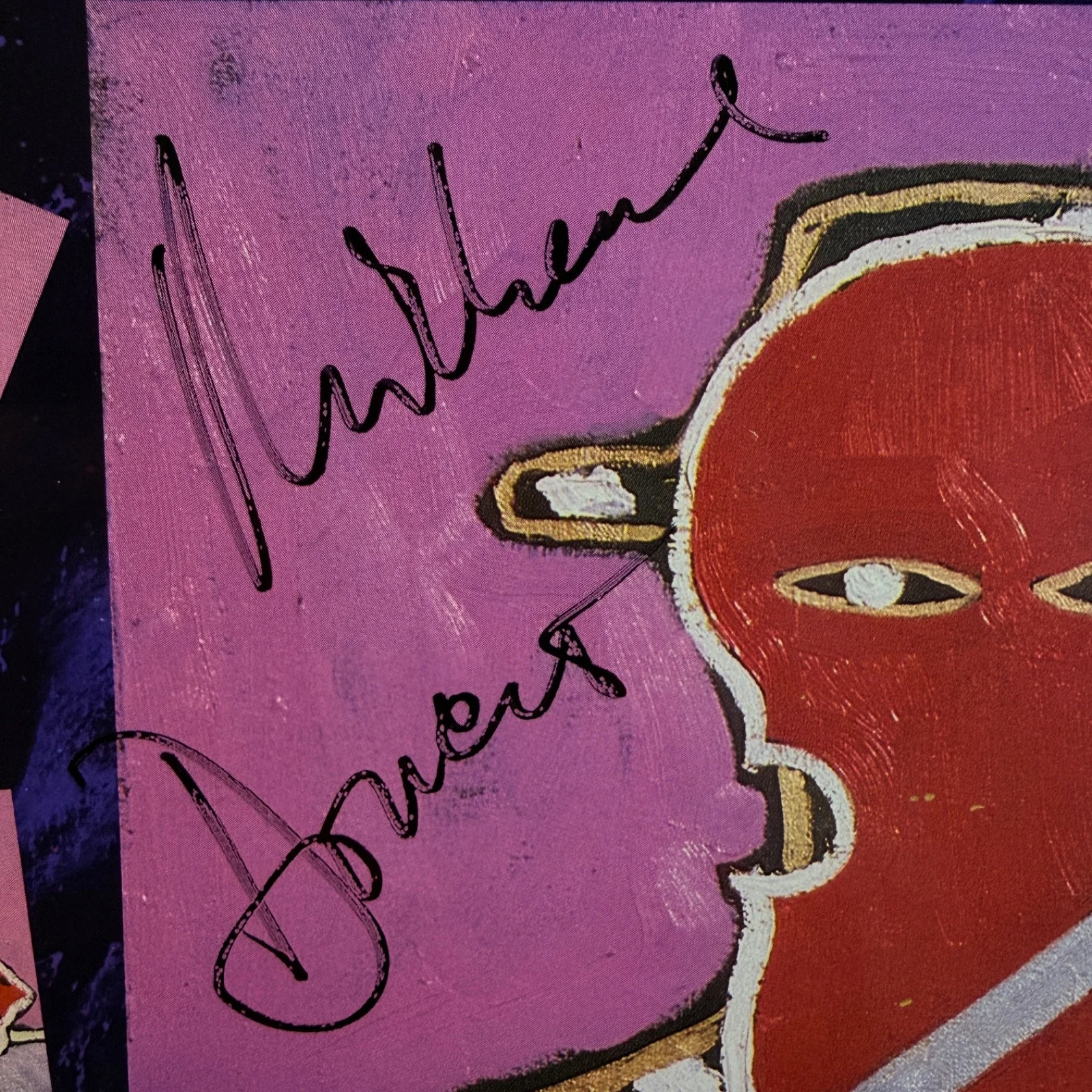 AUTOGRAPHED Michael Doucet & Cajun Brew - Rounder 6017 USA VINYL ISSUE 1988 NM, image 2