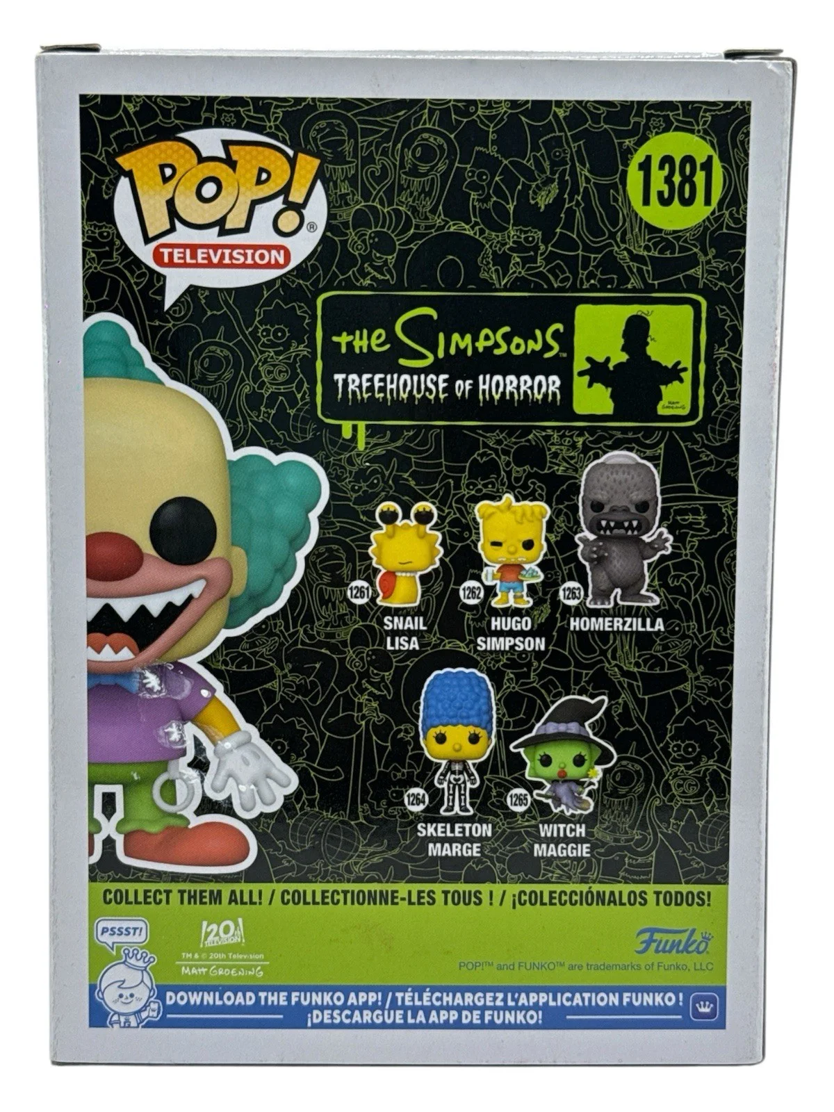 Matt Groening — Matt Groening Signed & Sketch The Simpsons Krusty Doll Funko Pop PSA COA, изображение 2