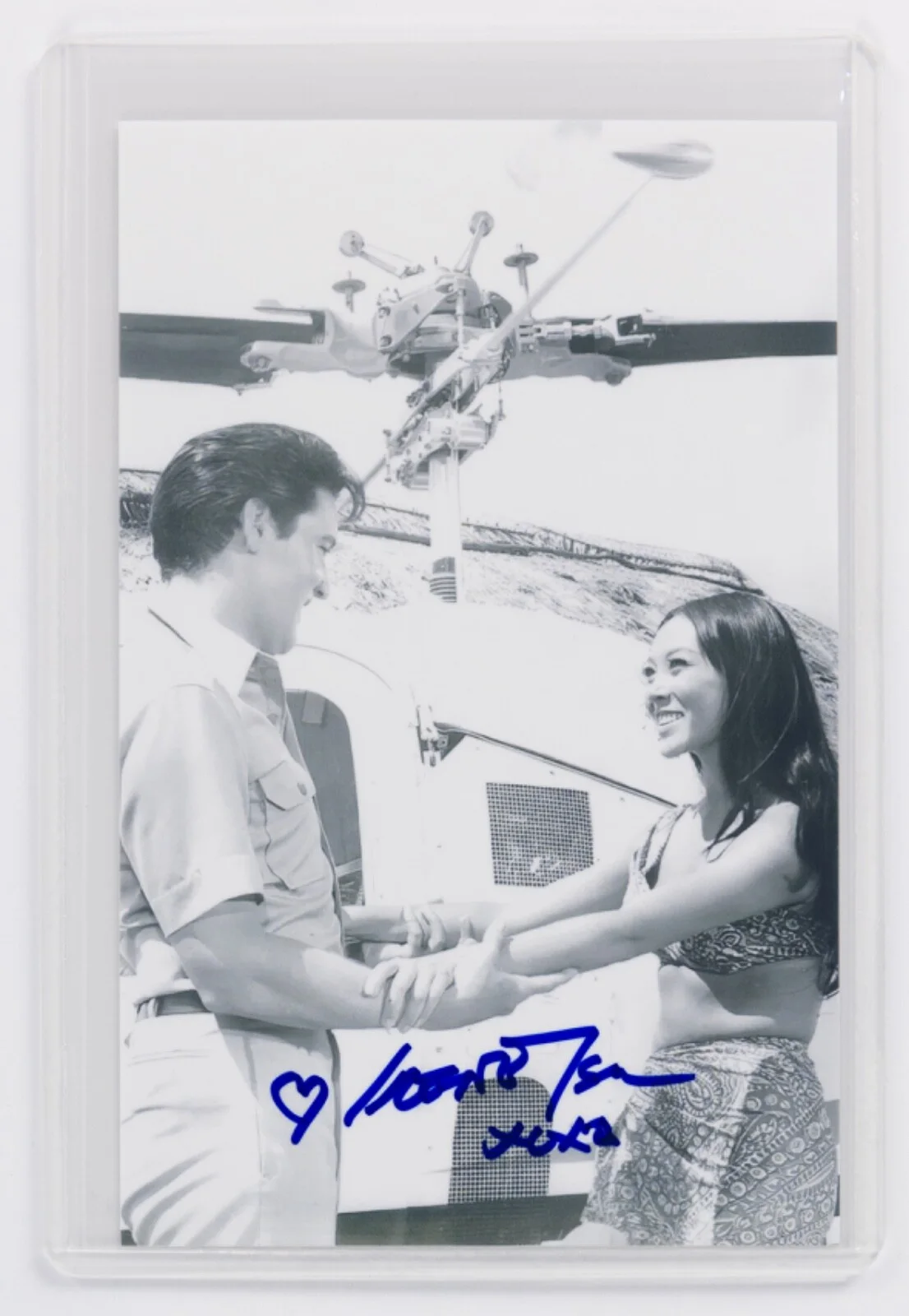Paradise, Hawaiian Style — Irene Tsu Signed Photo - Paradise Hawaiian Style w/ Elvis Presley