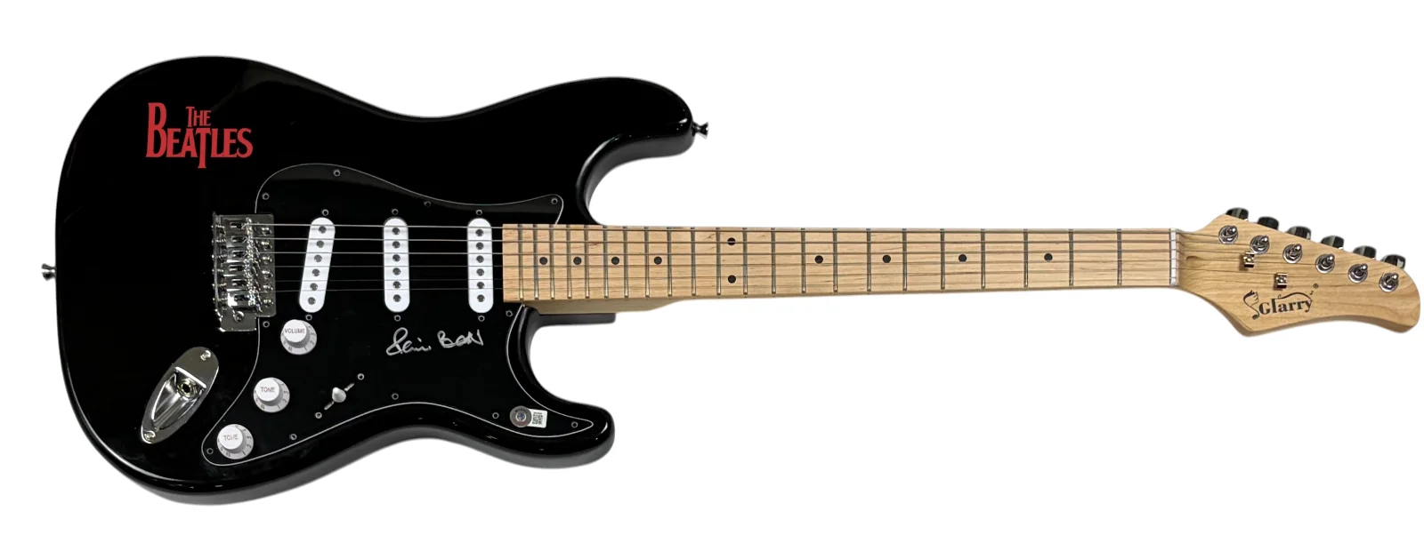 Pete Best The Beatles Signed Autograph Electric Guitar Fifth Beatle Beckett COA, изображение 2