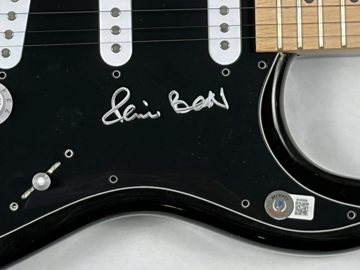 Pete Best The Beatles Signed Autograph Electric Guitar Fifth Beatle Beckett COA, изображение 5
