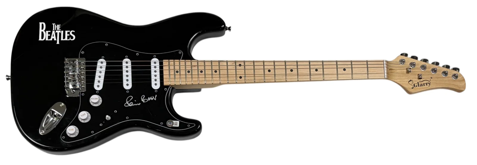 Pete Best The Beatles Signed Autograph Electric Guitar Fifth Beatle Beckett COA, изображение 2