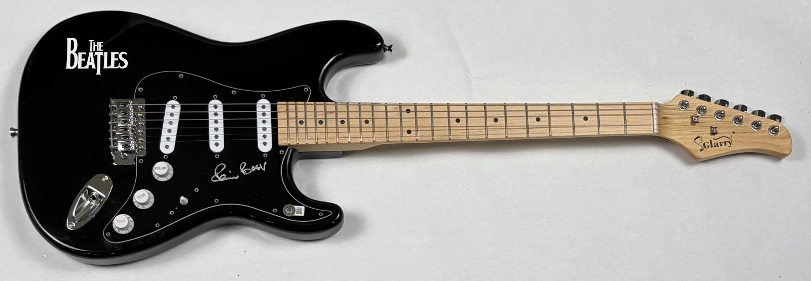 Pete Best The Beatles Signed Autograph Electric Guitar Fifth Beatle Beckett COA, изображение 3