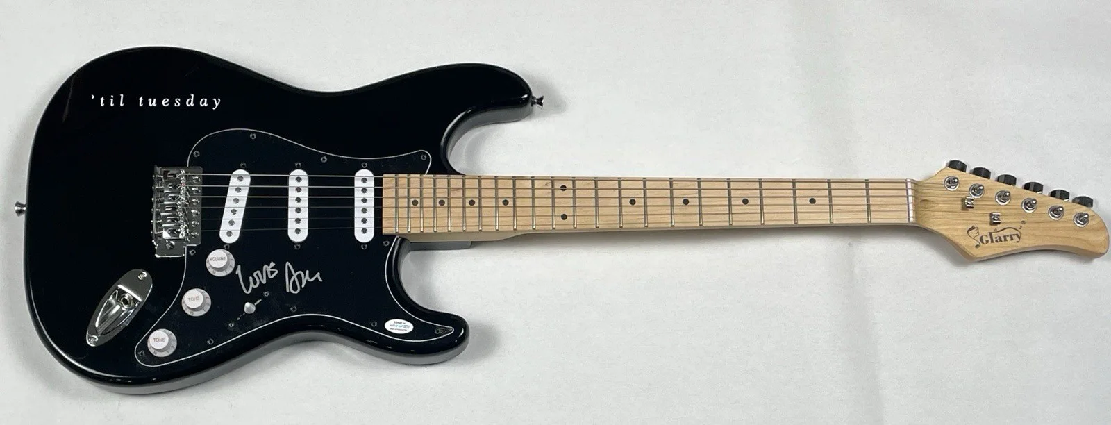 Aimee Mann 'Til Tuesday Signed Autograph Electric Guitar The Big Lebowski ACOA, image 3