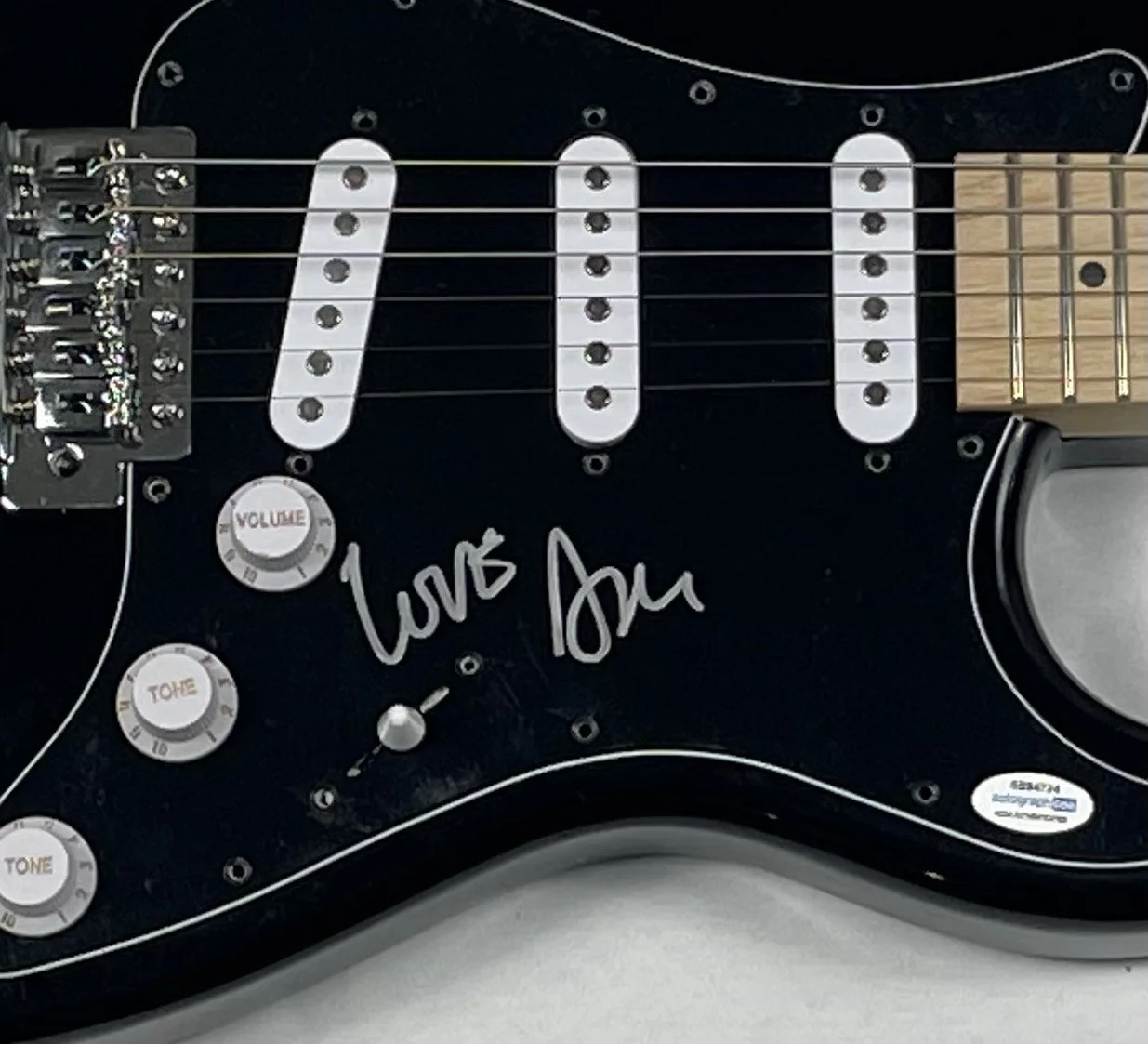 Aimee Mann 'Til Tuesday Signed Autograph Electric Guitar The Big Lebowski ACOA, image 4