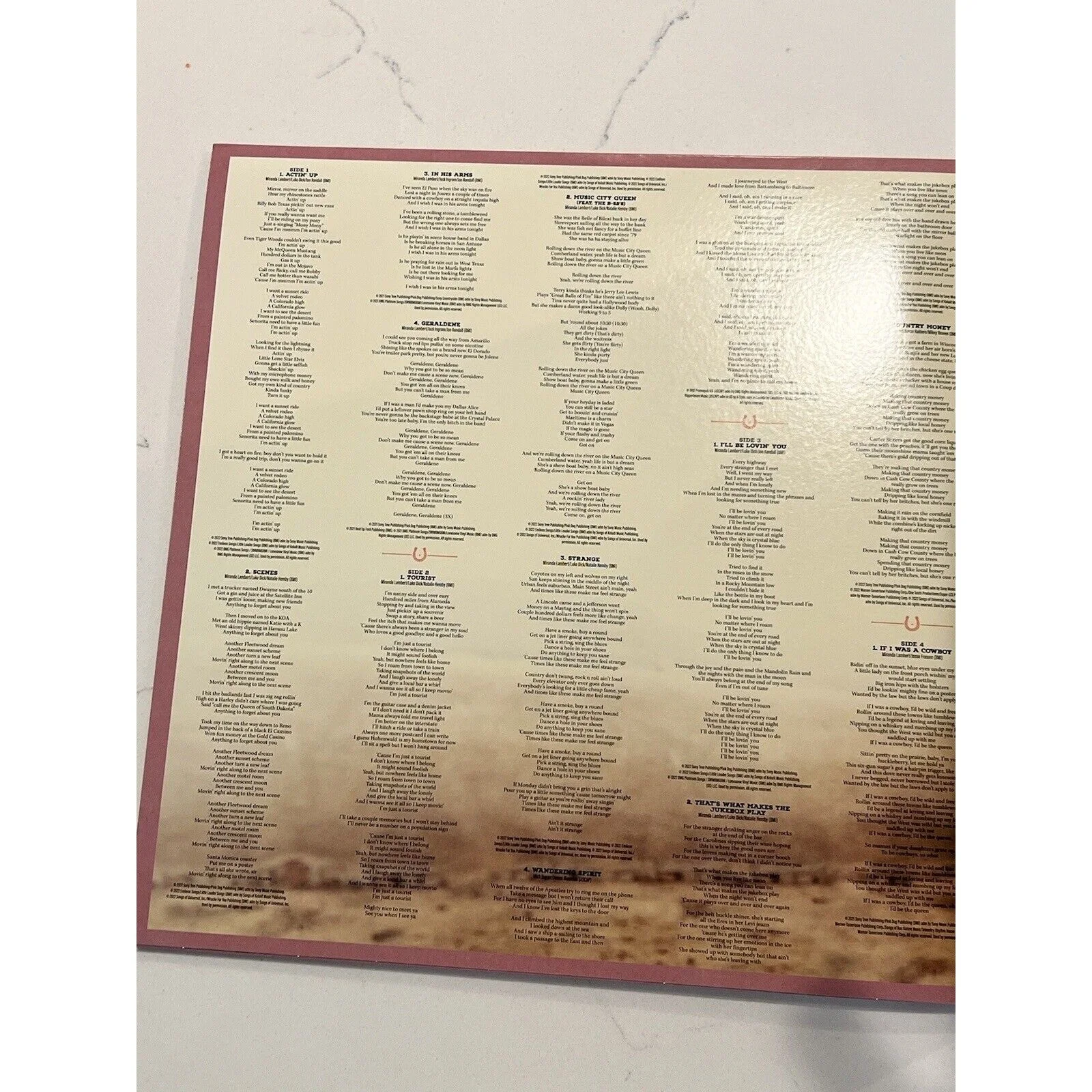 MIRANDA LAMBERT SIGNED PALOMINO VINYL AUTOGRAPHED ✍️, image 4