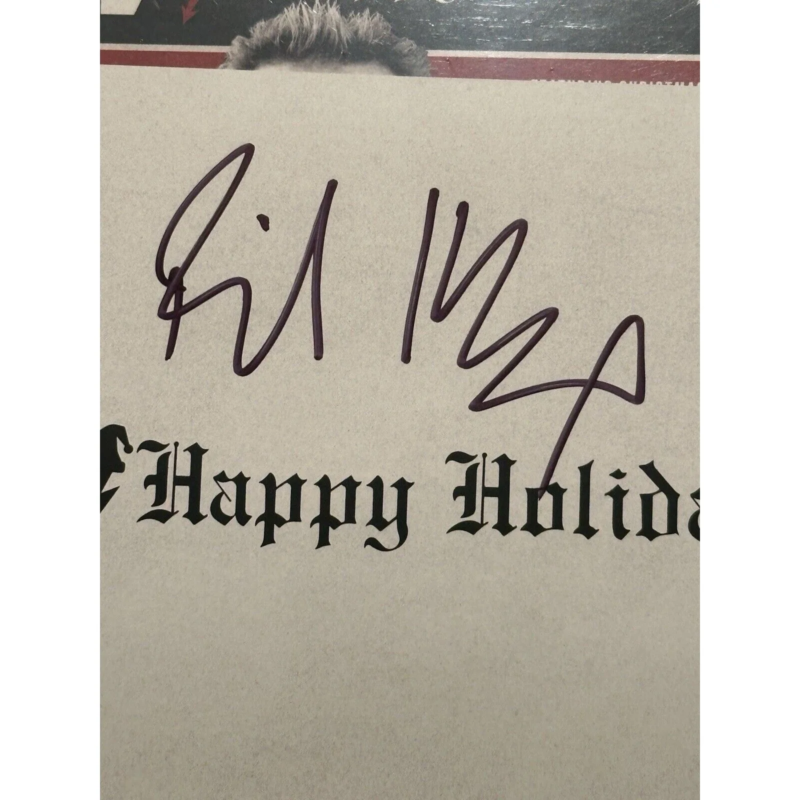 BILLY IDOL - AUTOGRAPHED "HAPPY HOLIDAYS" SIGNED CD BOOKLET NEW SEALED COA, image 5