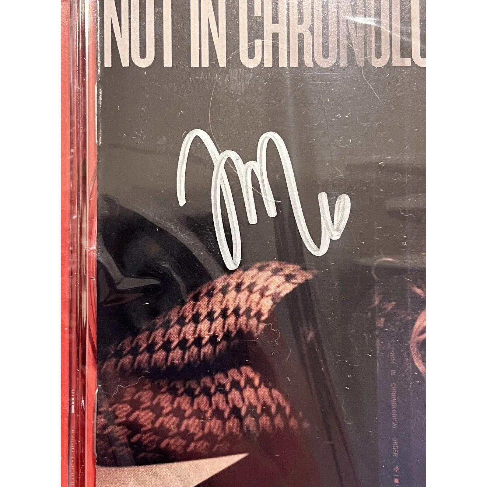 Julia Michaels SIGNED CD Not In Chronological Order NEW! Brand New RARE, изображение 4