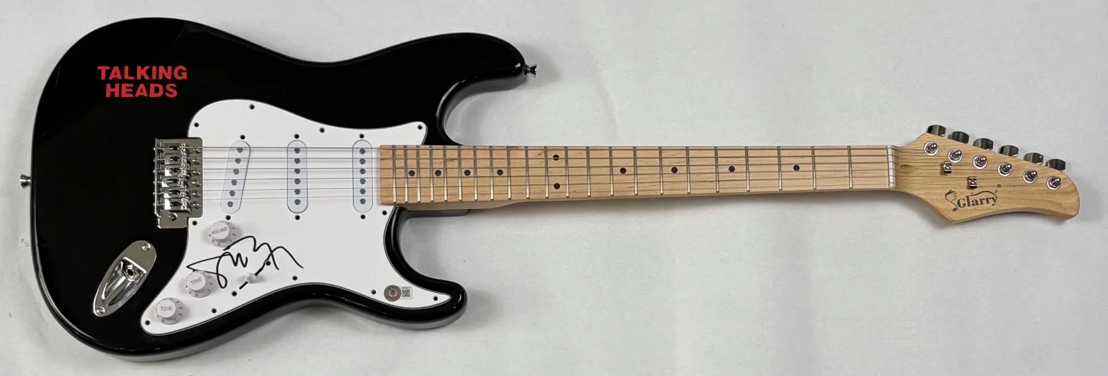 Jerry Harrison TALKING HEADS Signed Autograph Electric Guitar Band Guitarist BAS, image 3
