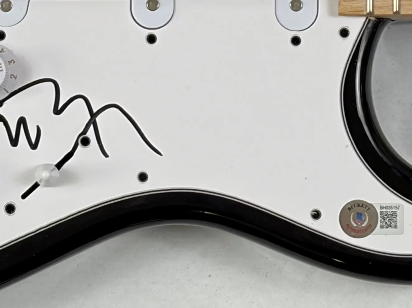 Jerry Harrison TALKING HEADS Signed Autograph Electric Guitar Band Guitarist BAS, image 5