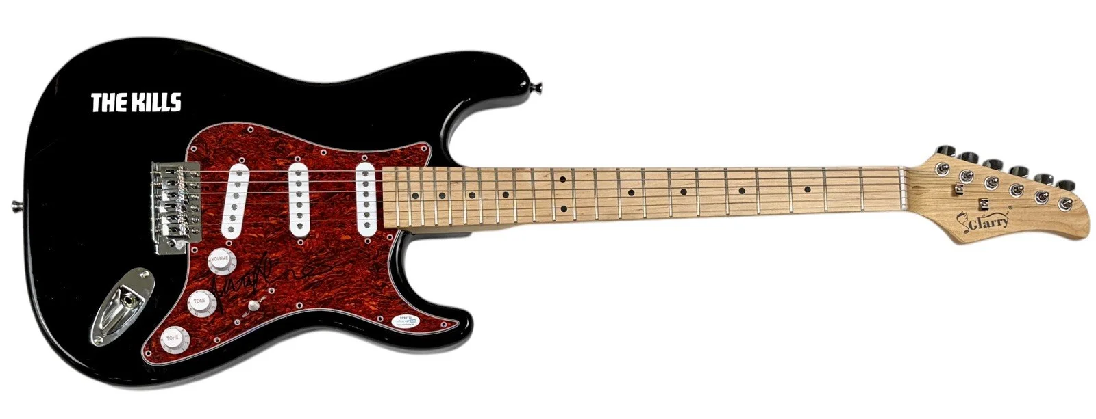 Jamie Hince THE KILLS Signed Autograph Electric Guitar Band Guitarist ACOA COA, изображение 2