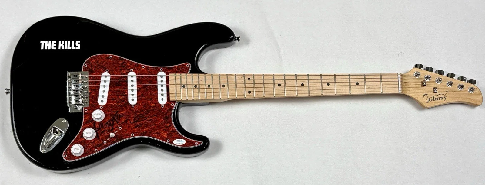 Jamie Hince THE KILLS Signed Autograph Electric Guitar Band Guitarist ACOA COA, изображение 3