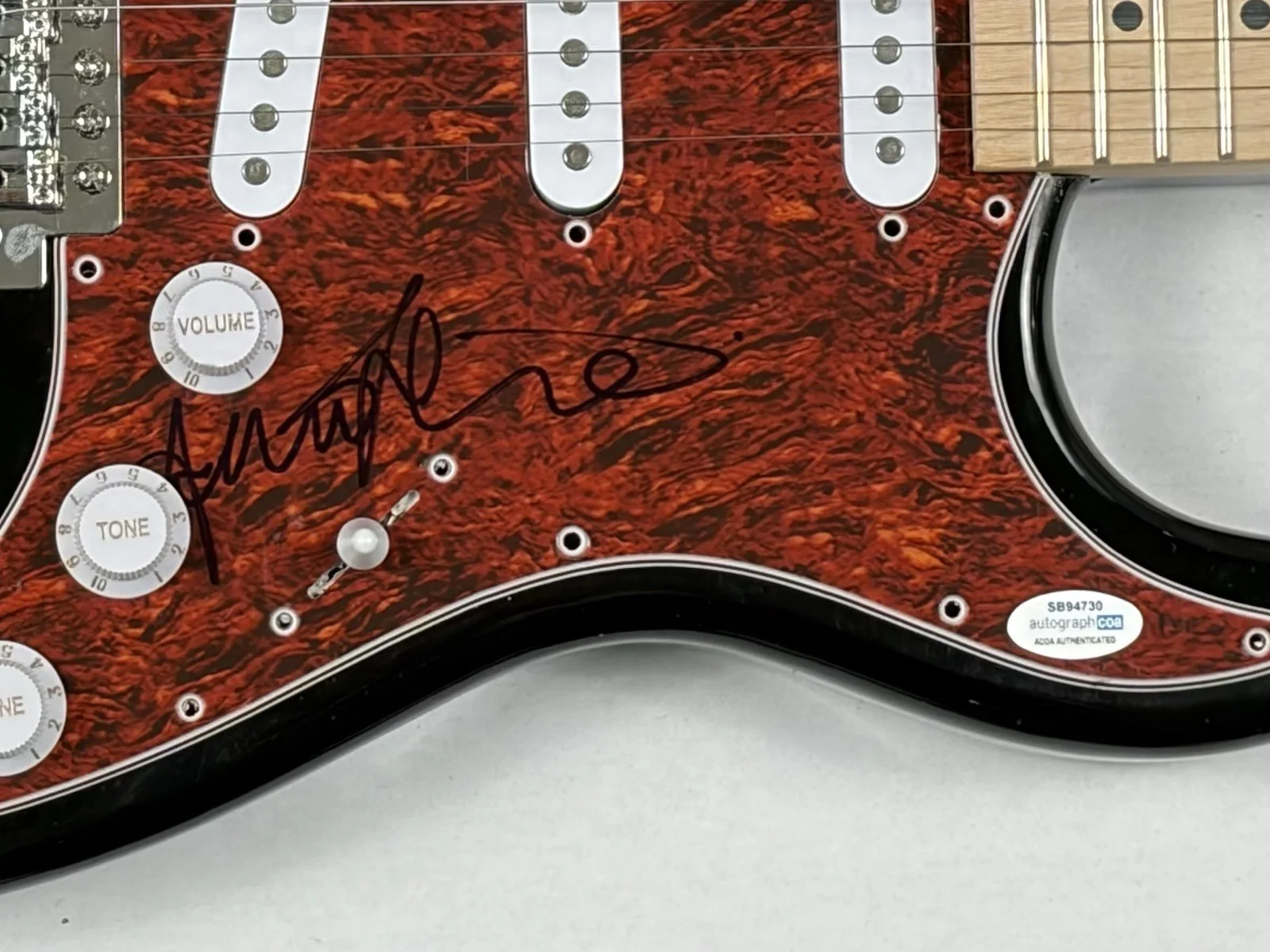 Jamie Hince THE KILLS Signed Autograph Electric Guitar Band Guitarist ACOA COA, изображение 5
