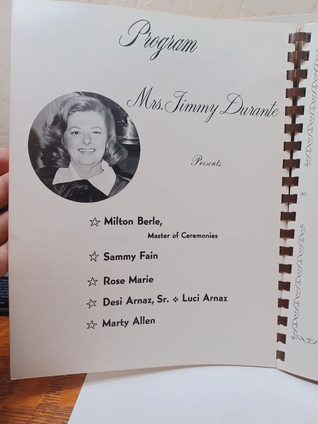 23rd Annual Ball Program For Jimmy Durante Signed By Jimmy Durante JRR46, изображение 4