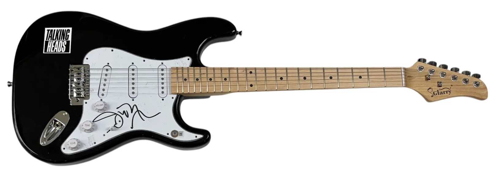 Jerry Harrison Talking Heads Signed Autograph Electric Guitar Beckett COA, изображение 2